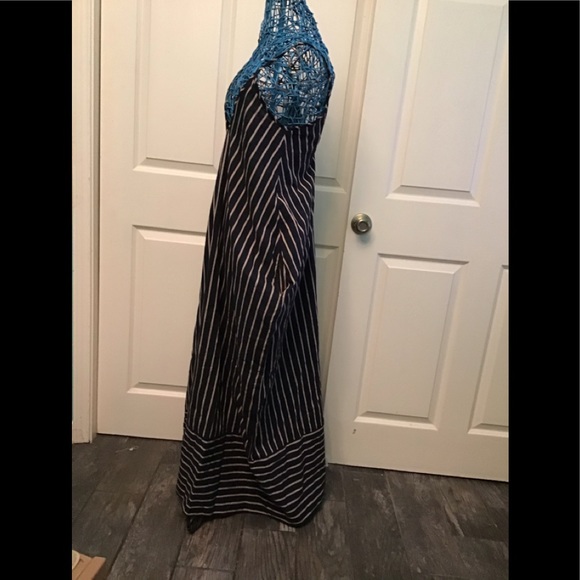 STRIPE MAXI DRESS - Picture 4 of 4